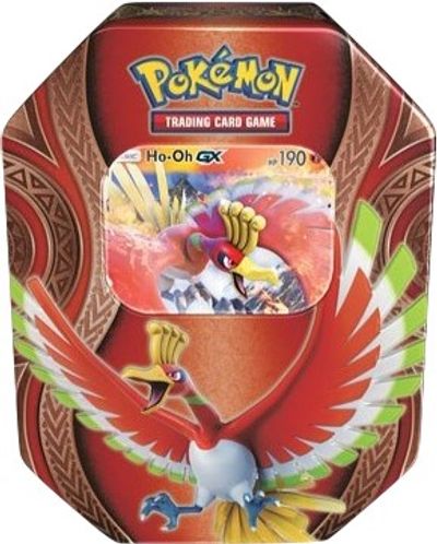 Mysterious Powers Tin [Ho-Oh GX] card art