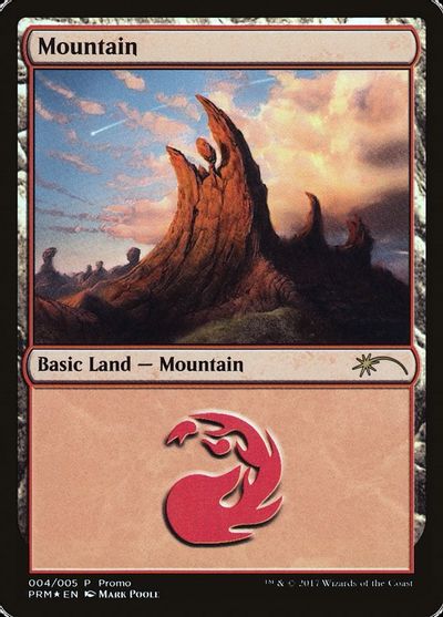 Mountain (2017 Gift Pack - Poole) card art