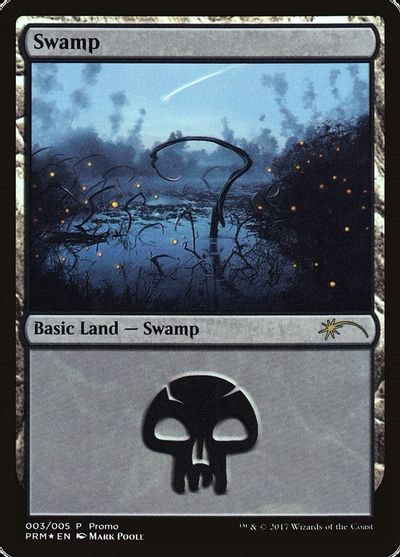 Swamp (2017 Gift Pack - Poole) card art