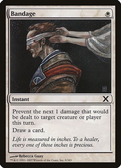 Bandage card art