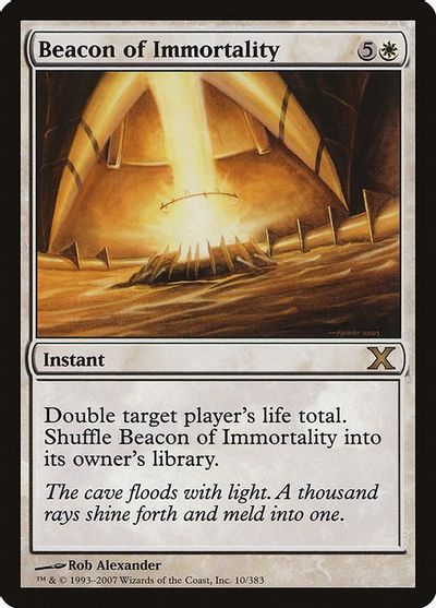 Beacon of Immortality card art