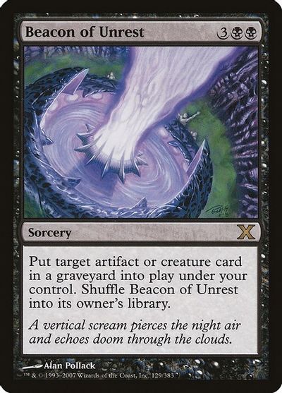 Beacon of Unrest card art
