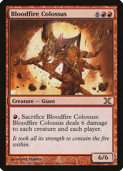 Bloodfire Colossus card art