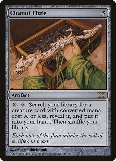 Citanul Flute card art