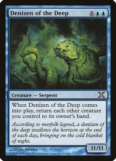 Denizen of the Deep card art