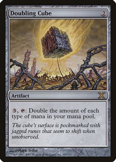 Doubling Cube card art