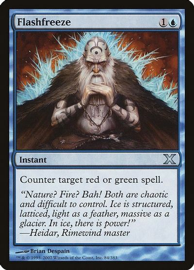 Flashfreeze card art