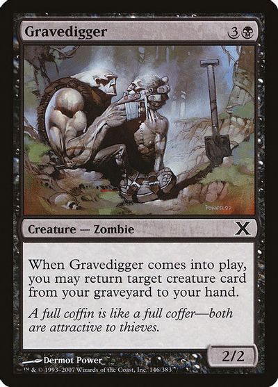 Gravedigger card art