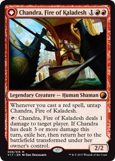 Chandra, Fire of Kaladesh card art