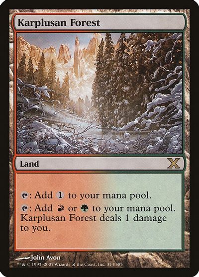 Karplusan Forest card art