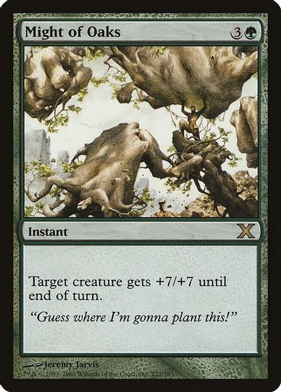 Might of Oaks card art