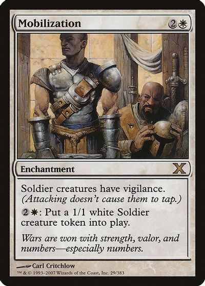Mobilization card art