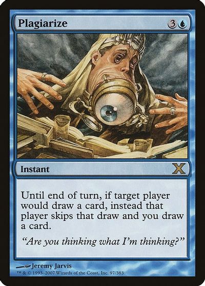 Plagiarize card art