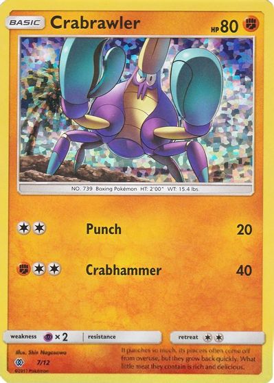 Crabrawler - 7/12 card art