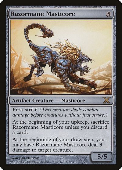 Razormane Masticore card art