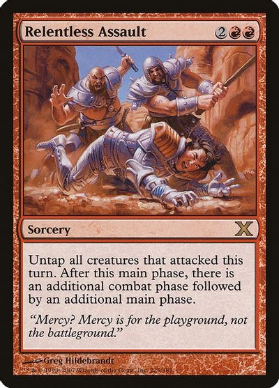 Relentless Assault card art