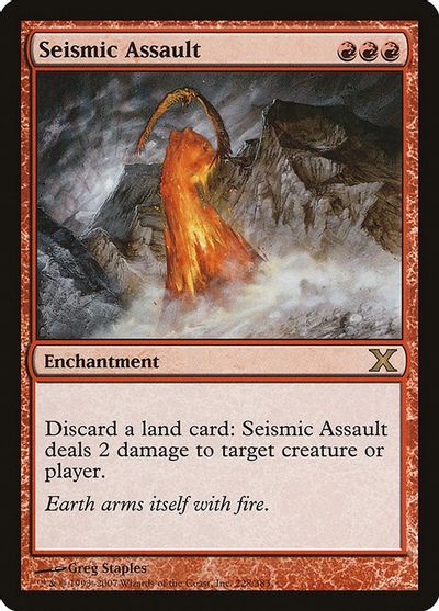 Seismic Assault card art