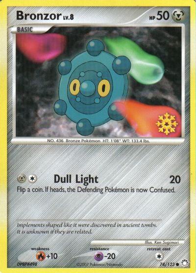 Bronzor - 74/123 card art