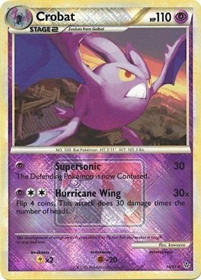 Crobat - 14/95 (League Promo) card art