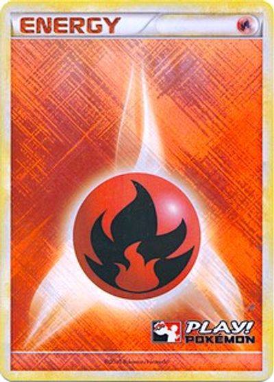 Fire Energy (2010 Play! Pokemon) card art