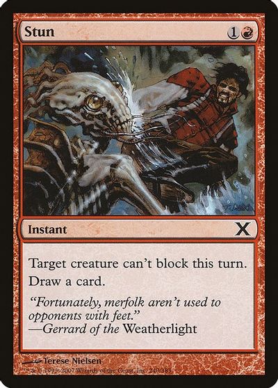 Stun card art