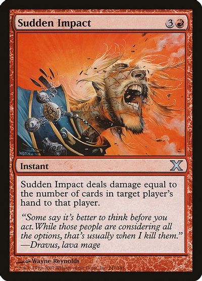 Sudden Impact card art
