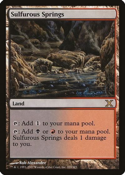 Sulfurous Springs card art
