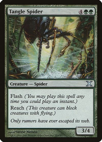 Tangle Spider card art