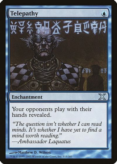 Telepathy card art