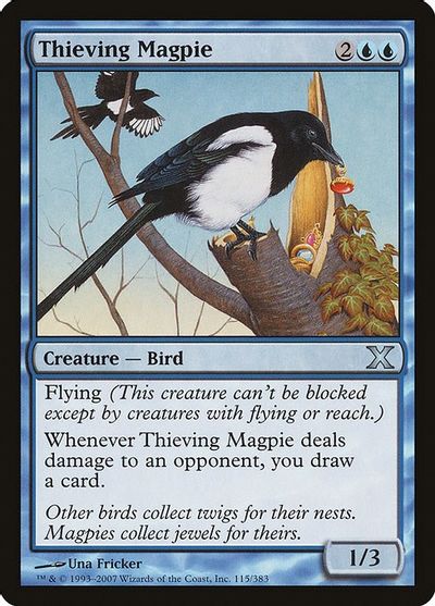 Thieving Magpie card art