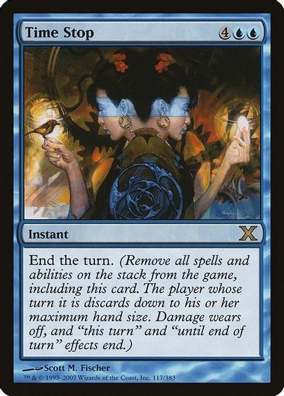 Time Stop card art