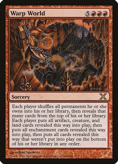 Warp World card art