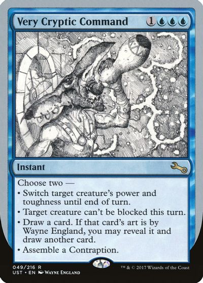 Very Cryptic Command (A) card art