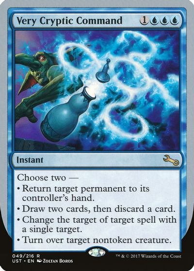 Very Cryptic Command (D) card art