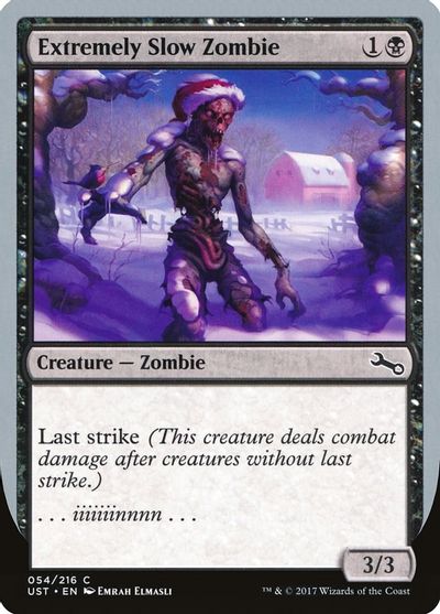 Extremely Slow Zombie (C) card art