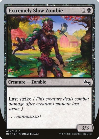 Extremely Slow Zombie (D) card art