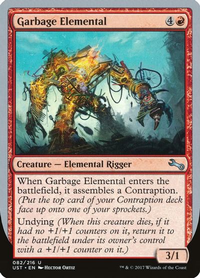 Garbage Elemental (B) card art