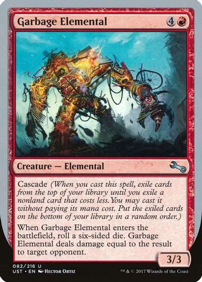 Garbage Elemental (D) card art
