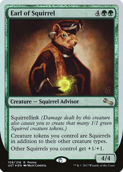 Earl of Squirrel (Draft Weekend) card art