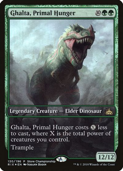 Ghalta, Primal Hunger card art