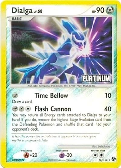 Dialga - 16/106 [Platinum] card art
