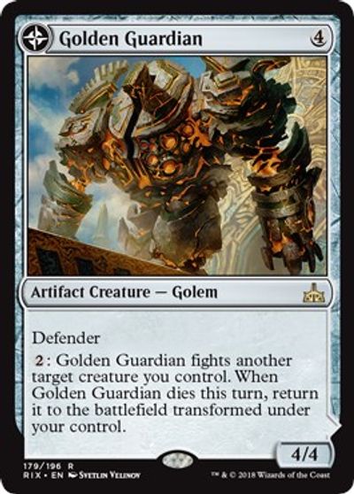 Golden Guardian card art