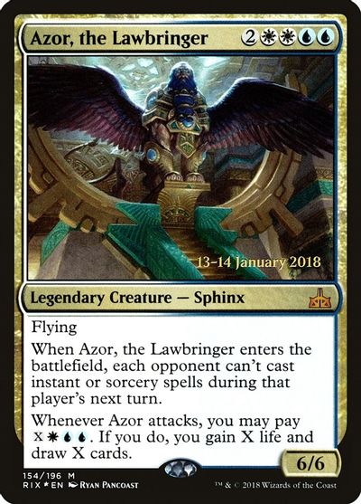 Azor, the Lawbringer card art