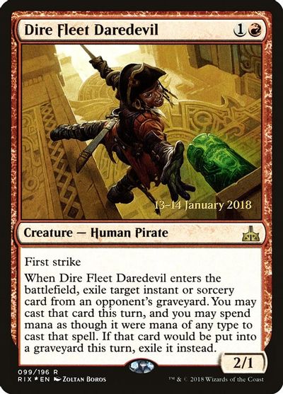 Dire Fleet Daredevil card art