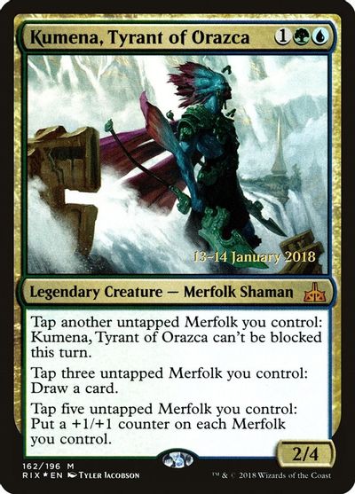 Kumena, Tyrant of Orazca card art