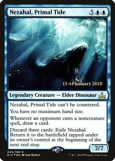 Nezahal, Primal Tide card art