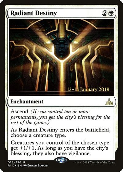 Radiant Destiny card art