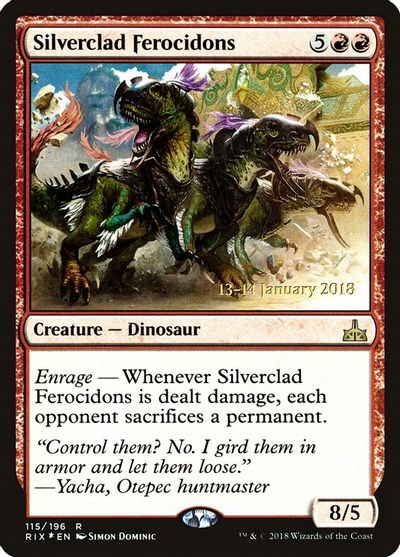 Silverclad Ferocidons card art