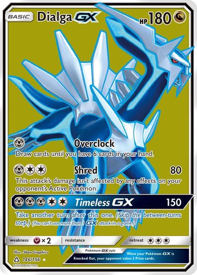 Dialga GX (Full Art) card art