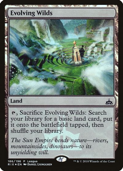 Evolving Wilds card art